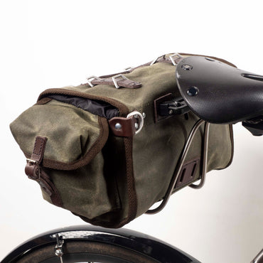 Field Green Lowsaddle Longflap Saddlebag (15L)