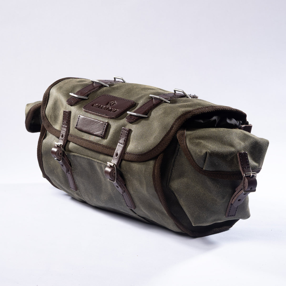 Carradice Field Green Barley Saddlebag (9L)