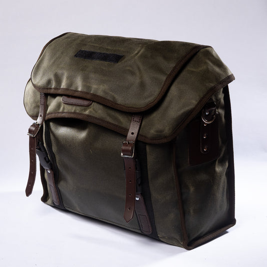 Field Green Bike Bureau Pannier (25L)