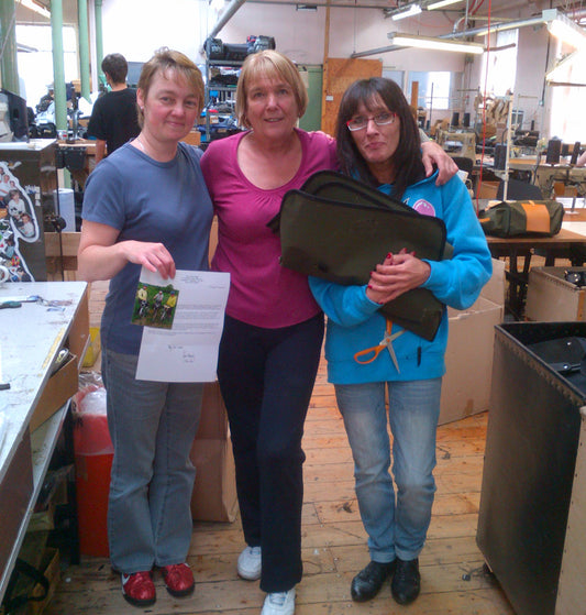 Who signs your Carradice bags?