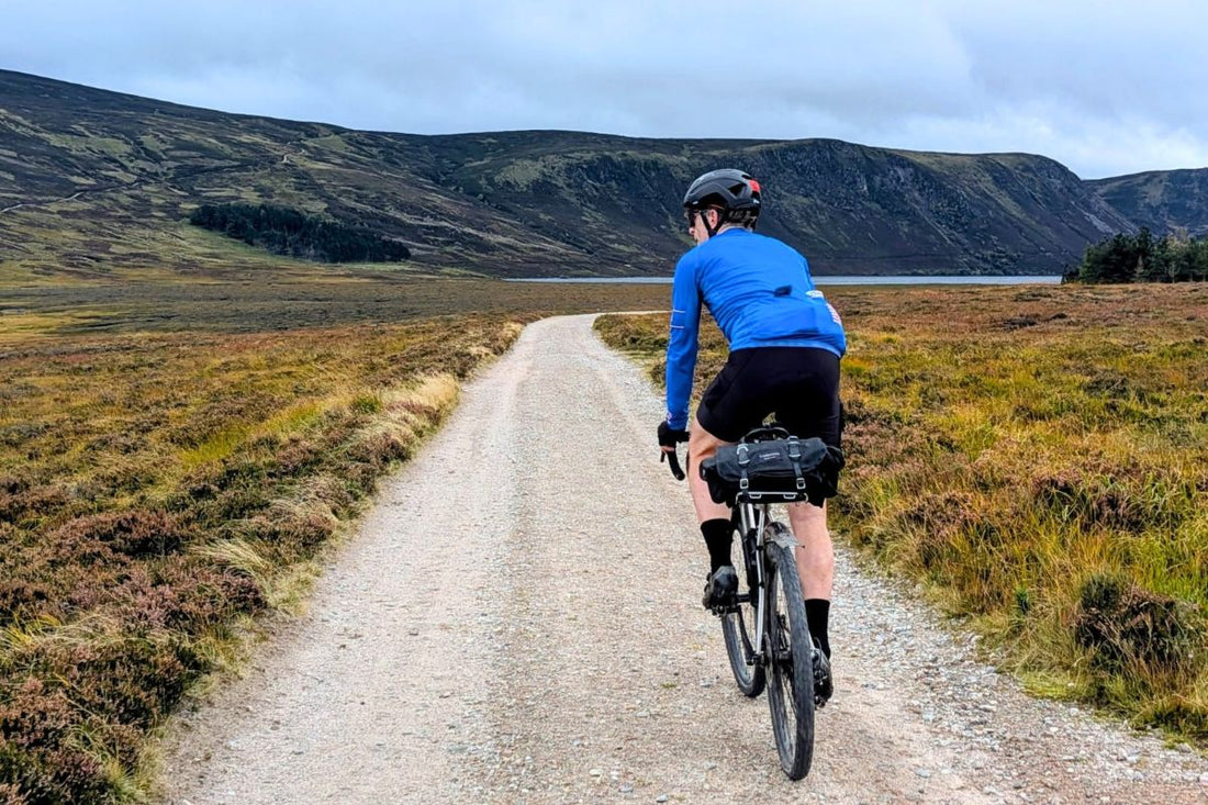 Ballater Audax. Black Label on Highland Gravel