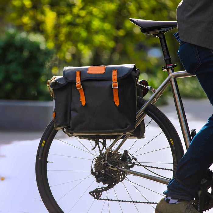 Handcrafted Bike Bags - Panniers & Saddle Bags – Carradice