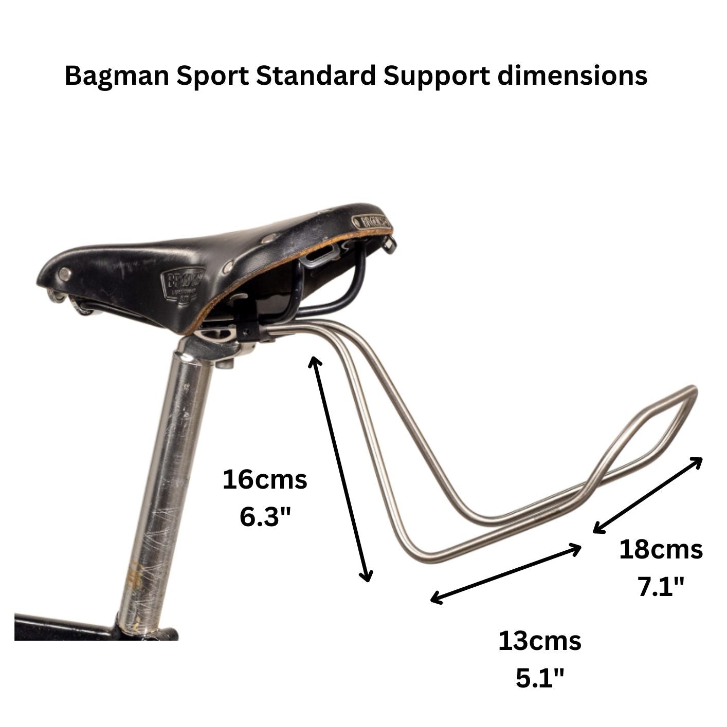 Bagman Saddlebag Support Sport - Small