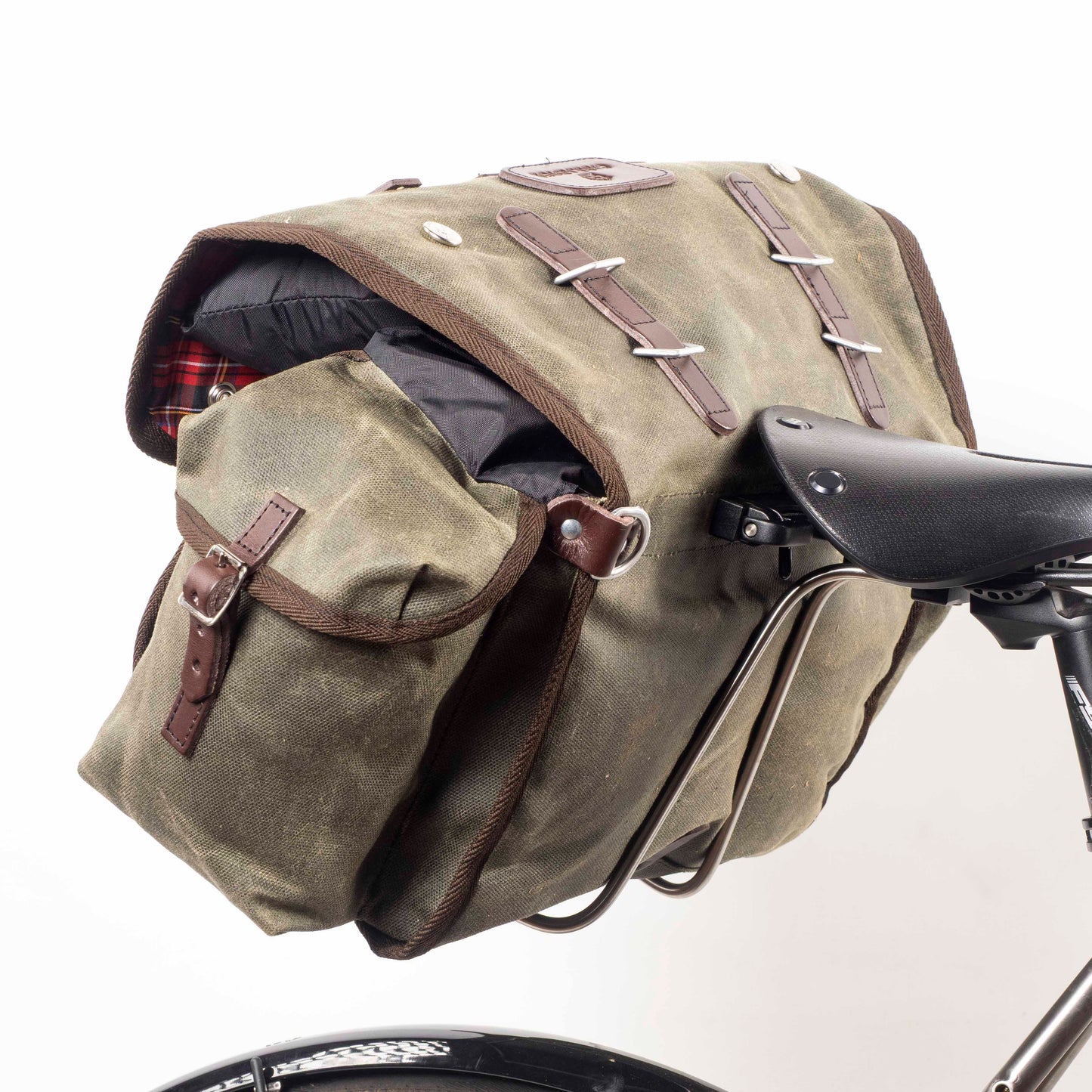 Field Green Camper Longflap Saddlebag (24L)