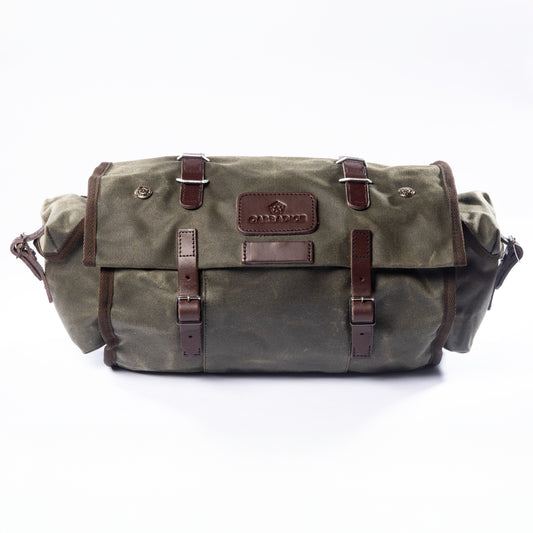 Field Green Lowsaddle Longflap Saddlebag (15L)