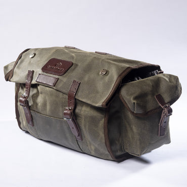 Field Green Nelson Longflap Saddlebag (18L)