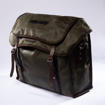 Field Green Bike Bureau Pannier (25L)