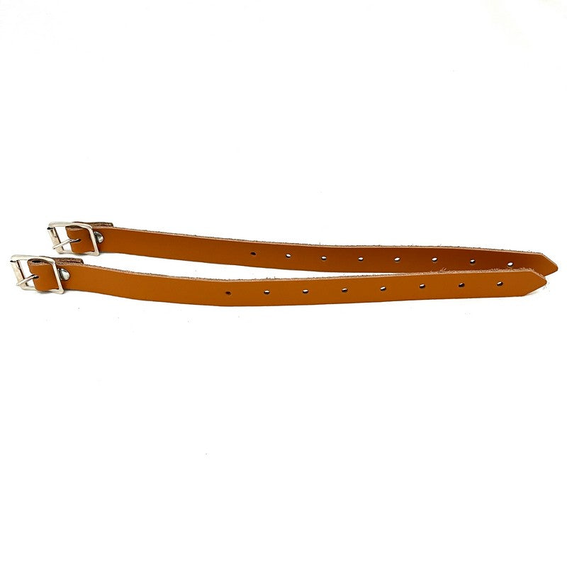 Leather Straps (Pair) Honey