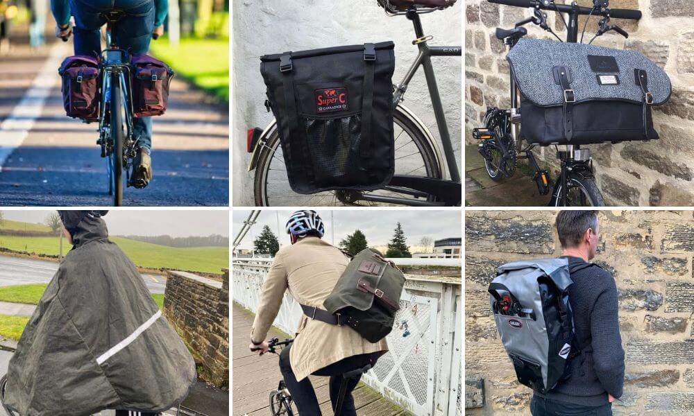 Handcrafted Bike Bags - Bike Panniers & Saddle Bags – Carradice