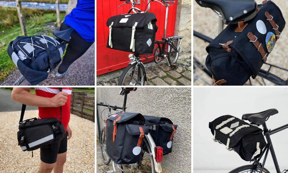 Handcrafted Bike Bags - Panniers & Saddle Bags – Carradice