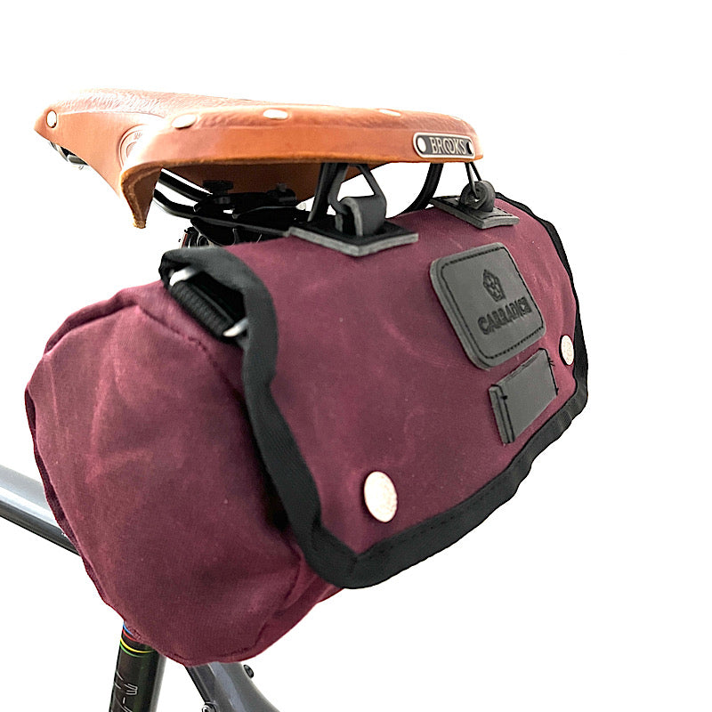 Originals Zipped Roll Saddlebag Burgundy