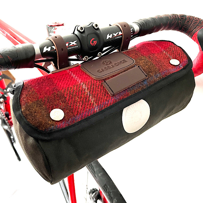 Originals Tweed Zipped Roll Saddlebag Tweed Munro