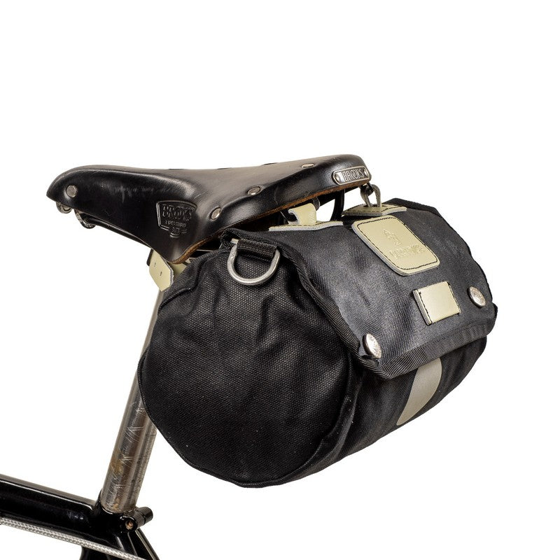 Originals Zipped Roll Saddlebag Black