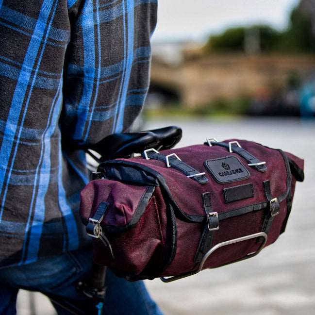 Originals Barley Saddlebag Burgundy