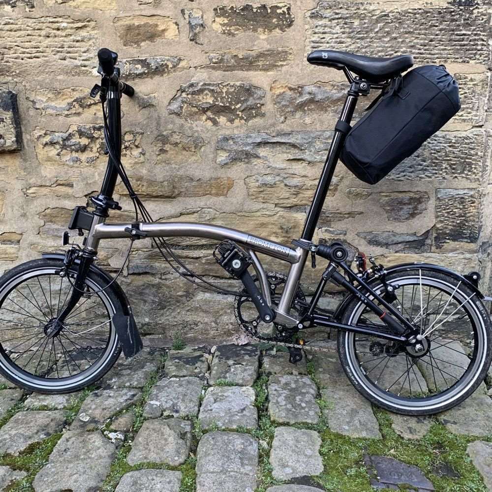 Brompton Storage Brompton Storage Bag (W/ Adjustable Straps) - Carradice