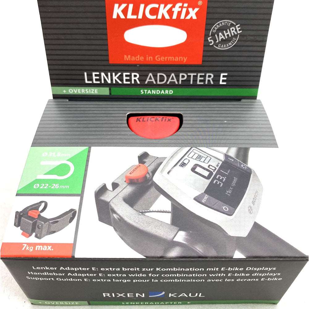 KLICKFix Handlebar Bag Extender eBike